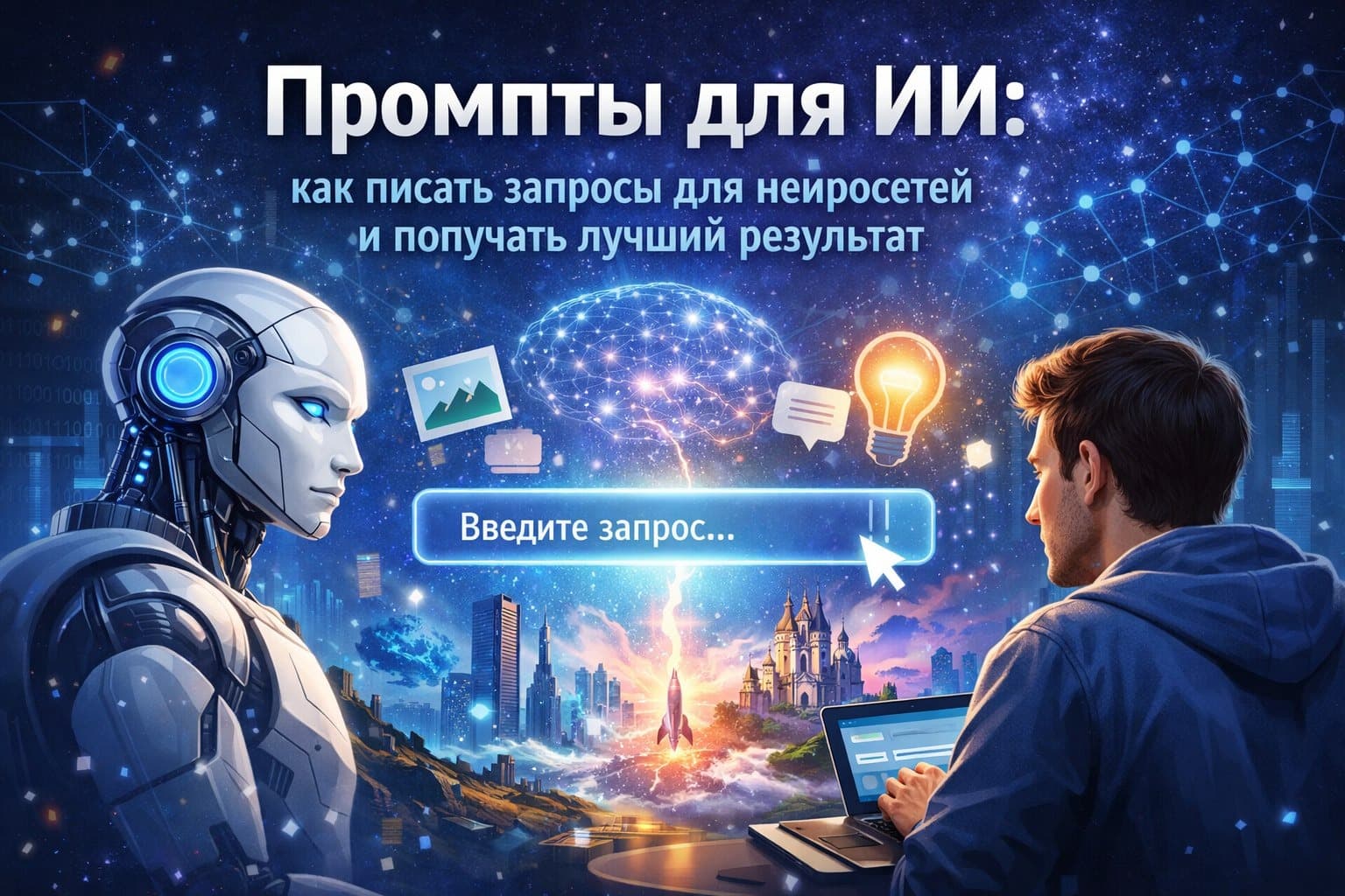 Промпты для ИИ: как писать запросы для нейросетей и получать лучший результат