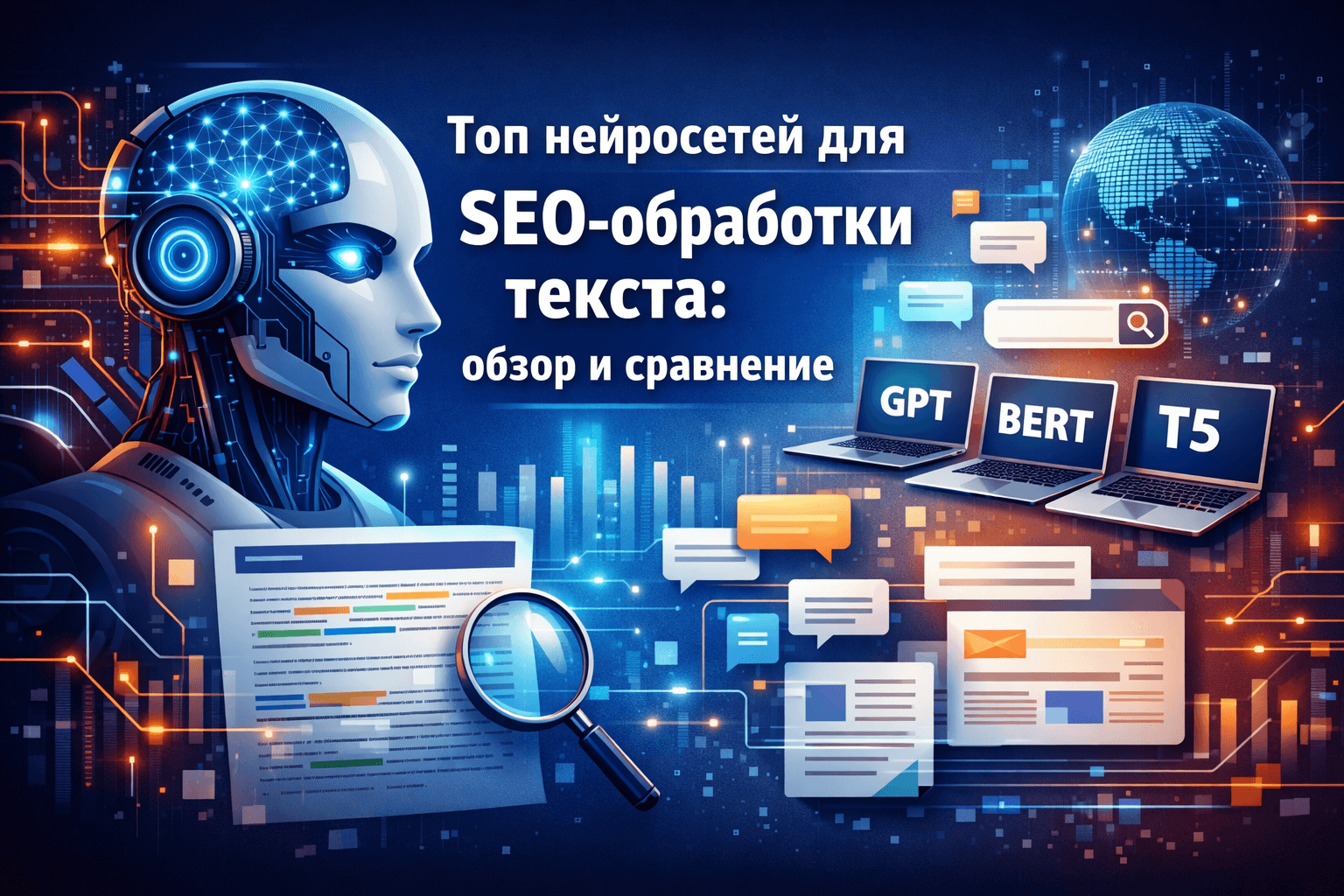 Топ нейросетей для SEO-обработки текста: обзор и сравнение